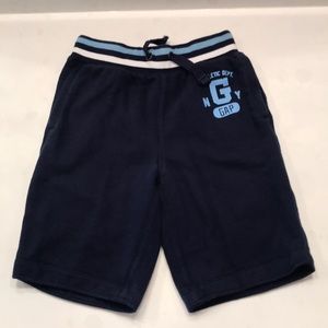 Boys Gap kids navy blue jersey knit shorts Small